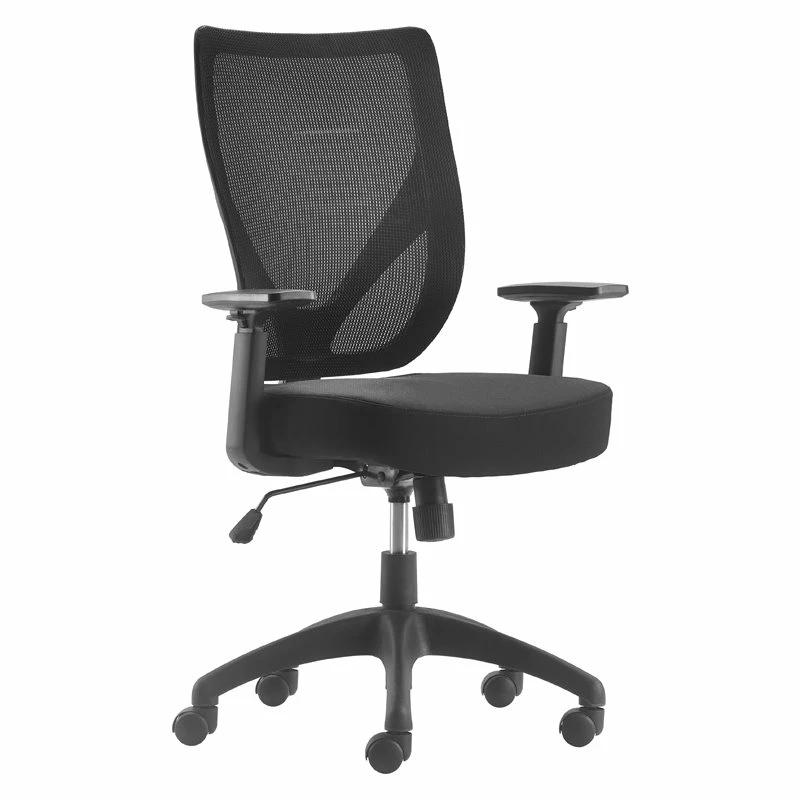 Deals 👏 Scranton & Co Modern Jet Black Mesh Office Chair With Nylon Base ❤️ 3 Deals 👏 Scranton & Co Modern Jet Black Mesh Office Chair With Nylon Base ❤️