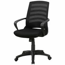 Best deal ✨ Scranton & Co Modern Ergonomic Swivel Office Chair In Black ✨