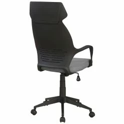 Hot Sale 😍 Scranton & Co Ergonomic Swivel Executive Office Chair In Gray And Black 🥰 8 Hot Sale 😍 Scranton & Co Ergonomic Swivel Executive Office Chair In Gray And Black 🥰 -Deals Writing Desks Store 2437971 2 L