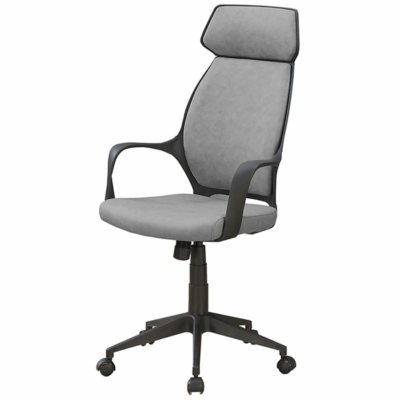 Hot Sale 😍 Scranton & Co Ergonomic Swivel Executive Office Chair In Gray And Black 🥰 3 Hot Sale 😍 Scranton & Co Ergonomic Swivel Executive Office Chair In Gray And Black 🥰