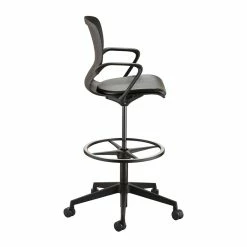 Budget 🔥 Scranton & Co Modern Products Shell Extended Height Chair 7014 😍 9 Budget 🔥 Scranton & Co Modern Products Shell Extended Height Chair 7014 😍 -Deals Writing Desks Store 2437979 3 L