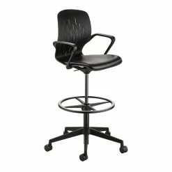Budget 🔥 Scranton & Co Modern Products Shell Extended Height Chair 7014 😍