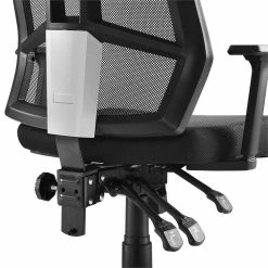 Hot Sale 🌟 Scranton & Co Mesh Ergonomic Adjustable Swivel Office Chair In Black ⭐ -Deals Writing Desks Store 2437988 5 L