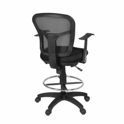 Flash Sale ✔️ Scranton & Co Contemporary Adjustable Swivel Stool In Black ⌛ -Deals Writing Desks Store 2437995 11 L