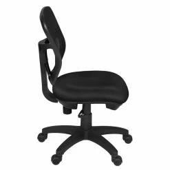 Best deal 💯 Scranton & Co Modern Adjustable Armless Swivel Chair In Black ⌛ -Deals Writing Desks Store 2437996 10 L