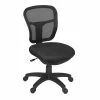 Best deal 💯 Scranton & Co Modern Adjustable Armless Swivel Chair In Black ⌛ -Deals Writing Desks Store 2437996 L