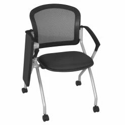 Cheapest 🎁 Scranton & Co Contemporary Nesting Chair With Tablet Arm In Black 🤩 12 Cheapest 🎁 Scranton & Co Contemporary Nesting Chair With Tablet Arm In Black 🤩 -Deals Writing Desks Store 2437997 22 L