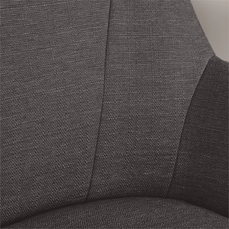 Brand new 😉 Scranton & Co Contemporary Home Office Chair Graphite Twill 🎉 7 Brand new 😉 Scranton & Co Contemporary Home Office Chair Graphite Twill 🎉 - Image 5