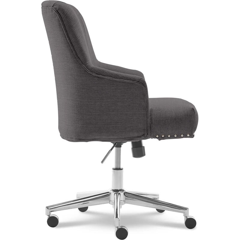 Brand new 😉 Scranton & Co Contemporary Home Office Chair Graphite Twill 🎉 13 Brand new 😉 Scranton & Co Contemporary Home Office Chair Graphite Twill 🎉 - Image 11