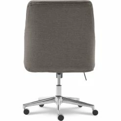Top 10 😍 Scranton & Co Modern Home Office Chair In Soft Medium Gray Fabric 🛒 27 Top 10 😍 Scranton & Co Modern Home Office Chair In Soft Medium Gray Fabric 🛒 -Deals Writing Desks Store 2438019 24 L