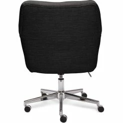 Best Sale 🔔 Scranton & Co Contemporary Home Office Chair Charcoal Charm 👍 -Deals Writing Desks Store 2438020 26 L