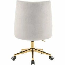 Best reviews of ✔️ Scranton & Co Swivel Adjustable Cream Velvet And Gold Office Chair 🎁 7 Best reviews of ✔️ Scranton & Co Swivel Adjustable Cream Velvet And Gold Office Chair 🎁 -Deals Writing Desks Store 2438069 2 L