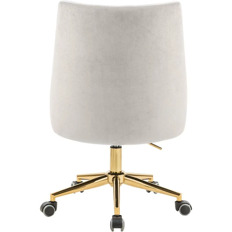 Best reviews of ✔️ Scranton & Co Swivel Adjustable Cream Velvet And Gold Office Chair 🎁 5 Best reviews of ✔️ Scranton & Co Swivel Adjustable Cream Velvet And Gold Office Chair 🎁 - Image 3