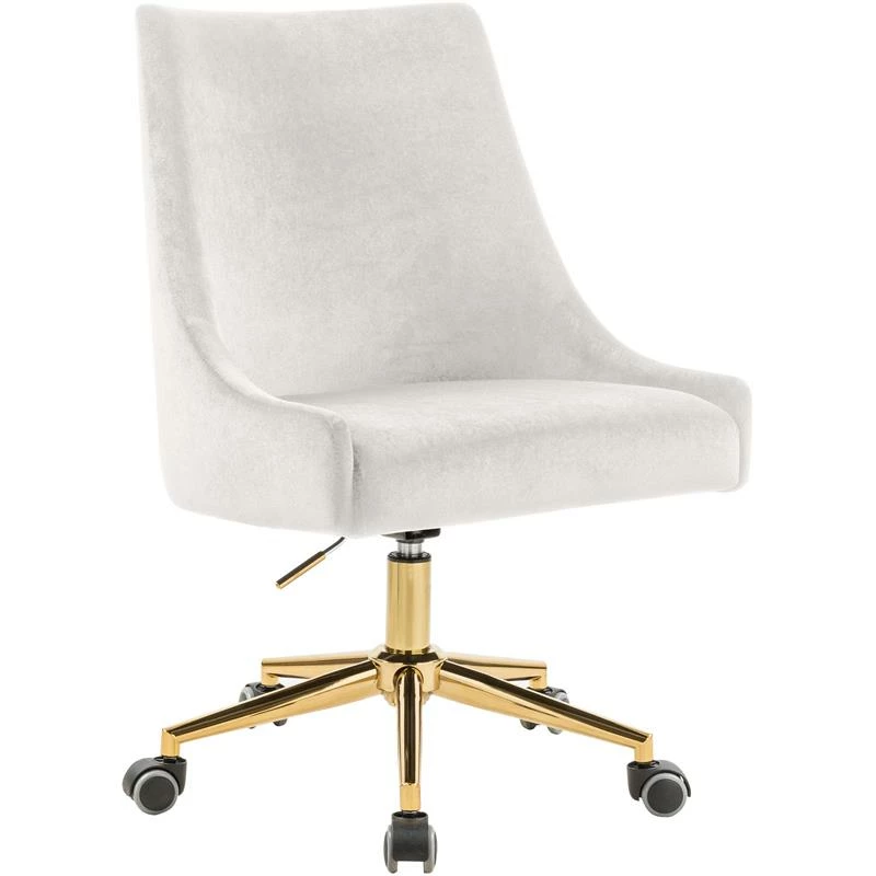 Best reviews of ✔️ Scranton & Co Swivel Adjustable Cream Velvet And Gold Office Chair 🎁 3 Best reviews of ✔️ Scranton & Co Swivel Adjustable Cream Velvet And Gold Office Chair 🎁