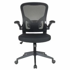 Hot Sale ❤️ Scranton & Co Modern Modern Mesh Office Swivel Chair In Black ✨ 13 Hot Sale ❤️ Scranton & Co Modern Modern Mesh Office Swivel Chair In Black ✨ -Deals Writing Desks Store 2438115 2 L