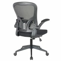 Hot Sale ❤️ Scranton & Co Modern Modern Mesh Office Swivel Chair In Black ✨ 16 Hot Sale ❤️ Scranton & Co Modern Modern Mesh Office Swivel Chair In Black ✨ -Deals Writing Desks Store 2438115 5 L