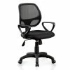 Wholesale 🥰 Scranton & Co Contemporary Fabric Adjustable Office Chair In Black 🎉