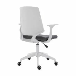 Best Sale ❤️ Scranton & Co Fabric Adjustable Height Mid Back Office Chair In Gray ✔️ 18 Best Sale ❤️ Scranton & Co Fabric Adjustable Height Mid Back Office Chair In Gray ✔️ -Deals Writing Desks Store 2438167 6 L