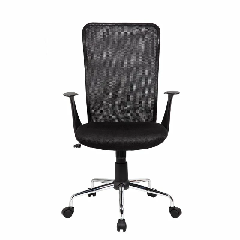 Best Sale 🤩 Scranton & Co Modern Medium Back Mesh Assistant Chair In Black ✔️ 4 Best Sale 🤩 Scranton & Co Modern Medium Back Mesh Assistant Chair In Black ✔️ - Image 2