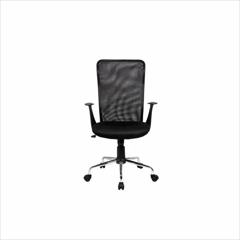Best Sale 🤩 Scranton & Co Modern Medium Back Mesh Assistant Chair In Black ✔️ 7 Best Sale 🤩 Scranton & Co Modern Medium Back Mesh Assistant Chair In Black ✔️ - Image 5