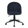 Promo ๐ CRO Decor Velvet Fabric Secretary Office Chair Rolling Home Chair In Blue ๐คฉ 2 Promo ๐ CRO Decor Velvet Fabric Secretary Office Chair Rolling Home Chair In Blue ๐คฉ -Deals Writing Desks Store 2438812 1 L
