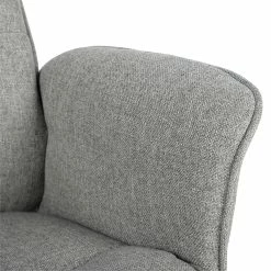 Best Pirce 🧨 CRO Decor Home Office Chairs Upholstery In Tweed Fabric Gray 🤩 -Deals Writing Desks Store 2439713 5 L