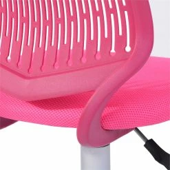 Flash Sale ✔️ CRO Decor Secretary Office Chair Plastic Rolling Home In Rose Pink ✔️ 16 Flash Sale ✔️ CRO Decor Secretary Office Chair Plastic Rolling Home In Rose Pink ✔️ -Deals Writing Desks Store 2439715 6 L
