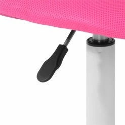 Flash Sale ✔️ CRO Decor Secretary Office Chair Plastic Rolling Home In Rose Pink ✔️ 17 Flash Sale ✔️ CRO Decor Secretary Office Chair Plastic Rolling Home In Rose Pink ✔️ -Deals Writing Desks Store 2439715 7 L