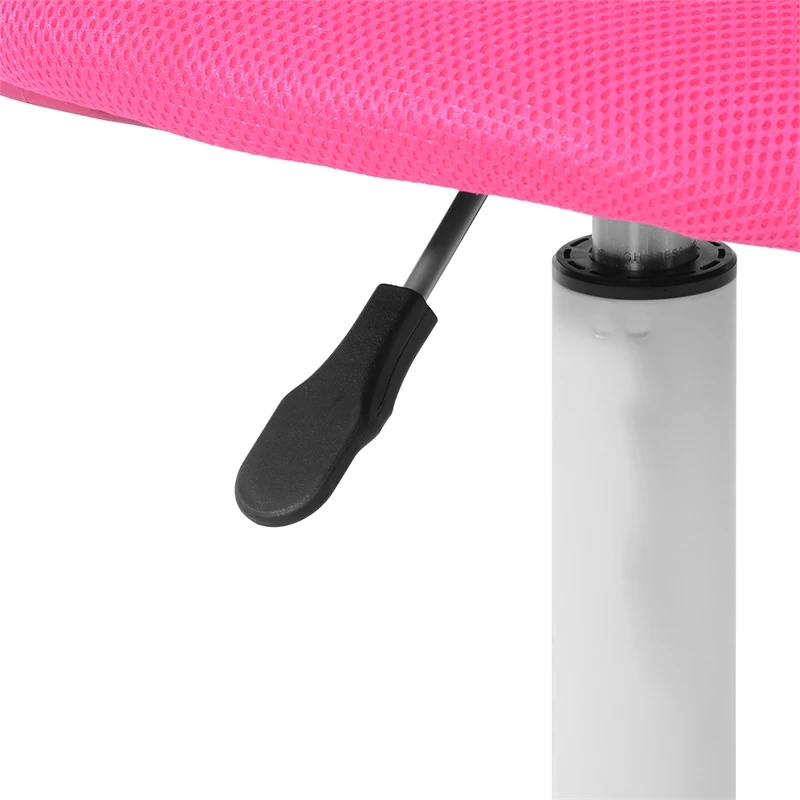 Flash Sale ✔️ CRO Decor Secretary Office Chair Plastic Rolling Home In Rose Pink ✔️ 10 Flash Sale ✔️ CRO Decor Secretary Office Chair Plastic Rolling Home In Rose Pink ✔️ - Image 8