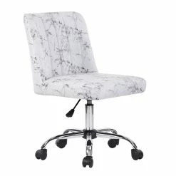 Flash Sale ๐ CRO Decor Office Chairs Fabric Rolling Home Desk Chair In White ๐ 11 Flash Sale ๐ CRO Decor Office Chairs Fabric Rolling Home Desk Chair In White ๐ -Deals Writing Desks Store 2439727 1 L