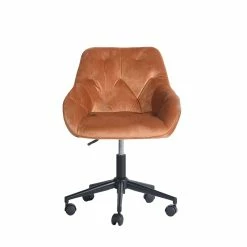 Budget ✔️ CRO Decor Velvet Home Office Desk Chairs Adjustable Task Desk Chair In Orange 🔥 12 Budget ✔️ CRO Decor Velvet Home Office Desk Chairs Adjustable Task Desk Chair In Orange 🔥 -Deals Writing Desks Store 2439762 L