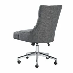 Best reviews of ❤️ FurnitureR Chaden Swivel Modern Fabric Upholstered Office Chair In Charcoal Gray 🔔 12 Best reviews of ❤️ FurnitureR Chaden Swivel Modern Fabric Upholstered Office Chair In Charcoal Gray 🔔 -Deals Writing Desks Store 2440237 2 L