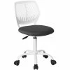Cheap 🤩 FurnitureR Carnation Swivel Teen Plastic And Mesh Task Chair In Gray 🧨 -Deals Writing Desks Store 2440261 L