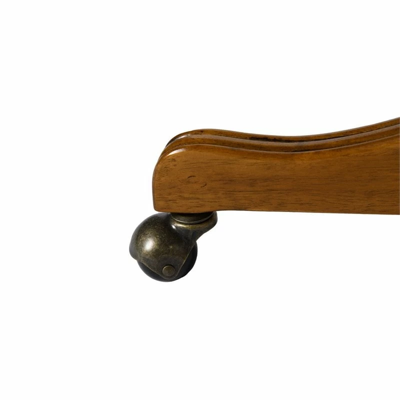 Coupon 🌟 FurnitureR Kerri Faux Leather Upholstered & Wood Office Chair In Brown 🌟 9 Coupon 🌟 FurnitureR Kerri Faux Leather Upholstered & Wood Office Chair In Brown 🌟 - Image 7