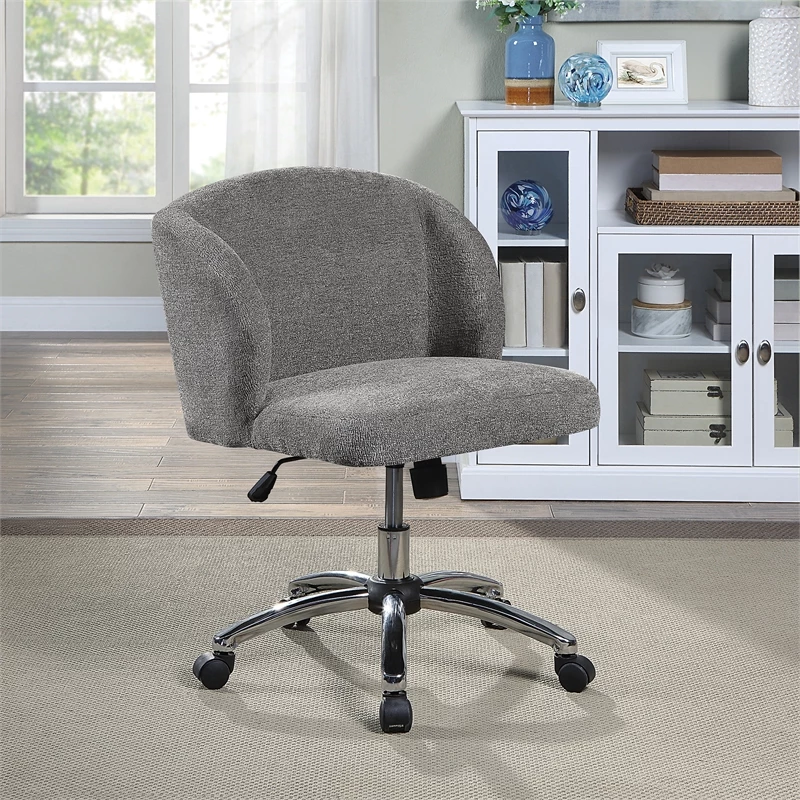 Top 10 ๐ฅ OSP Home Furnishings Ellen Office Chair In Slate Gray Fabric With Chrome Base ๐งจ 4 Top 10 ๐ฅ OSP Home Furnishings Ellen Office Chair In Slate Gray Fabric With Chrome Base ๐งจ - Image 2