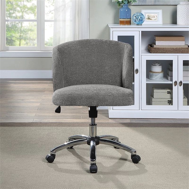 Top 10 ๐ฅ OSP Home Furnishings Ellen Office Chair In Slate Gray Fabric With Chrome Base ๐งจ 5 Top 10 ๐ฅ OSP Home Furnishings Ellen Office Chair In Slate Gray Fabric With Chrome Base ๐งจ - Image 3