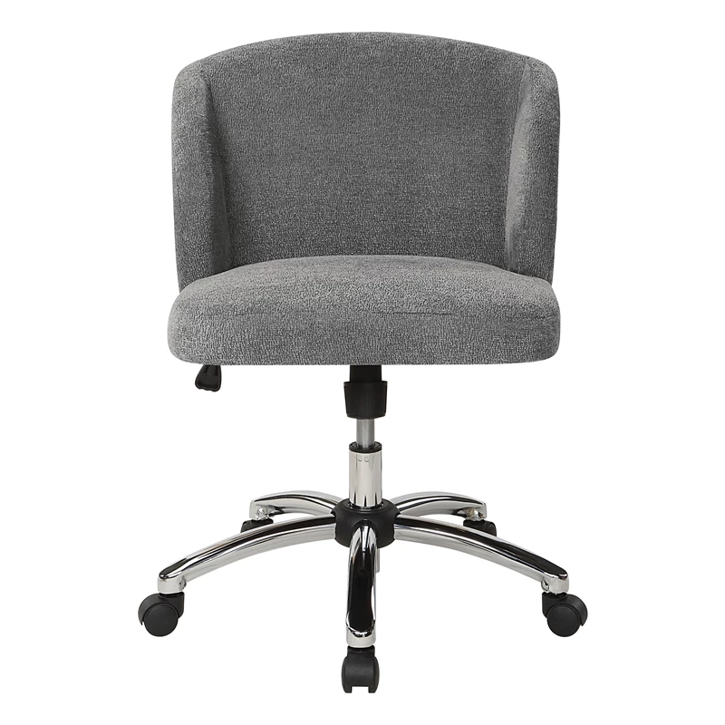 Top 10 ๐ฅ OSP Home Furnishings Ellen Office Chair In Slate Gray Fabric With Chrome Base ๐งจ 6 Top 10 ๐ฅ OSP Home Furnishings Ellen Office Chair In Slate Gray Fabric With Chrome Base ๐งจ - Image 4