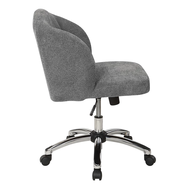 Top 10 ๐ฅ OSP Home Furnishings Ellen Office Chair In Slate Gray Fabric With Chrome Base ๐งจ 7 Top 10 ๐ฅ OSP Home Furnishings Ellen Office Chair In Slate Gray Fabric With Chrome Base ๐งจ - Image 5