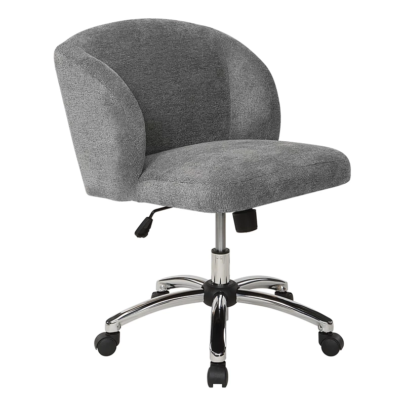 Top 10 ๐ฅ OSP Home Furnishings Ellen Office Chair In Slate Gray Fabric With Chrome Base ๐งจ 3 Top 10 ๐ฅ OSP Home Furnishings Ellen Office Chair In Slate Gray Fabric With Chrome Base ๐งจ