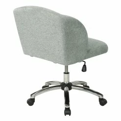 Best Sale ๐ OSP Home Furnishings Ellen Office Chair In Mist Gray Fabric With Chrome Base ๐ 15 Best Sale ๐ OSP Home Furnishings Ellen Office Chair In Mist Gray Fabric With Chrome Base ๐ -Deals Writing Desks Store 2451324 5 L