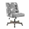Top 10 👍 Urbanpro Transitional Wood Upholstered Embroidered Office Chair In Gray 🛒 1 Top 10 👍 Urbanpro Transitional Wood Upholstered Embroidered Office Chair In Gray 🛒 -Deals Writing Desks Store 2452756 10 L