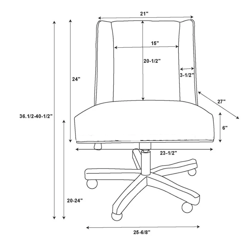 Top 10 👍 Urbanpro Transitional Wood Upholstered Embroidered Office Chair In Gray 🛒 12 Top 10 👍 Urbanpro Transitional Wood Upholstered Embroidered Office Chair In Gray 🛒 - Image 10