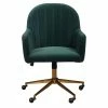 Best Sale ⭐ Urbanpro Upholstered Channel Tufted Office Chair In Emerald Green Velvet 🔥 2 Best Sale ⭐ Urbanpro Upholstered Channel Tufted Office Chair In Emerald Green Velvet 🔥 -Deals Writing Desks Store 2452787 L