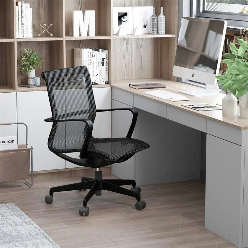 Flash Sale ๐ Grand&Eight Dynamic Ergo Black Mesh Chair With Fixed Arms ๐งจ 14 Flash Sale ๐ Grand&Eight Dynamic Ergo Black Mesh Chair With Fixed Arms ๐งจ - Image 12