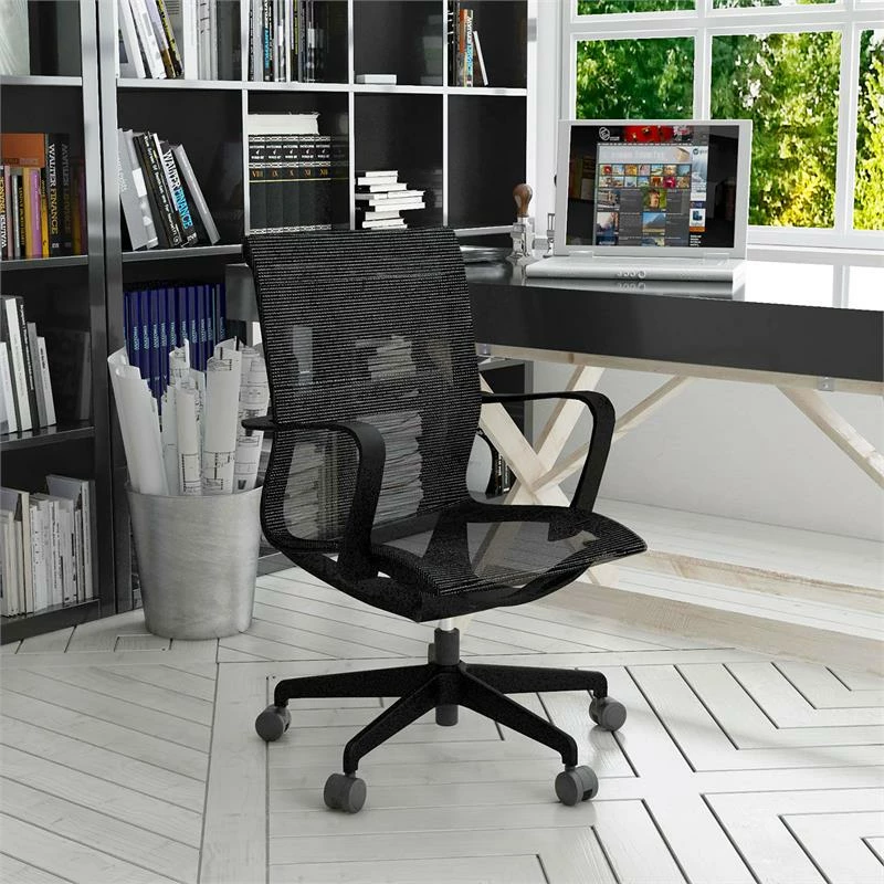 Flash Sale ๐ Grand&Eight Dynamic Ergo Black Mesh Chair With Fixed Arms ๐งจ 15 Flash Sale ๐ Grand&Eight Dynamic Ergo Black Mesh Chair With Fixed Arms ๐งจ - Image 13