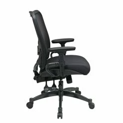 Best Sale 💯 Office Star Dual Function Air Grid Back Managers Office Chair In Black Fabric 💯 -Deals Writing Desks Store 24752 2 L