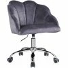 Cheap ๐ฏ ACME Furniture ACME Rowse Office Chair In Dark Gray Velvet & Chrome Finish โค๏ธ 2 Cheap ๐ฏ ACME Furniture ACME Rowse Office Chair In Dark Gray Velvet & Chrome Finish โค๏ธ -Deals Writing Desks Store 2475555 6 L