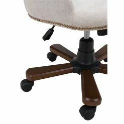 Cheapest 💯 ZUO Gables Modern Office Chair In Off White ⌛ -Deals Writing Desks Store 2476615 09 L