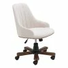 Cheapest 💯 ZUO Gables Modern Office Chair In Off White ⌛ -Deals Writing Desks Store 2476615 L