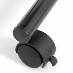 Wholesale 🥰 Bowery Hill Modern Metal Kneeling Chair With Wheels In Black 🤩 -Deals Writing Desks Store 2484939 7 L